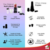 Wonderchef 63152745 Nutri-Blender CKM – Black