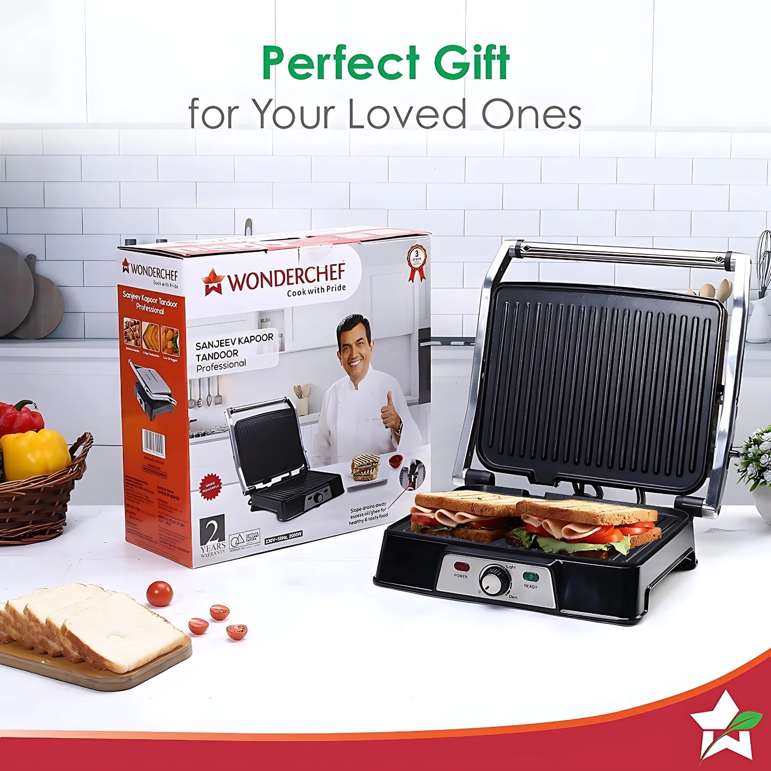 Wonderchef SKT Professional 2000W Electric Tandoor – Model 63151641 Non-Stick Grill Oil-Free Cooking Adjustable Thermostat - Image 8 - Buy Online at Chera Home Junction Coimbatore