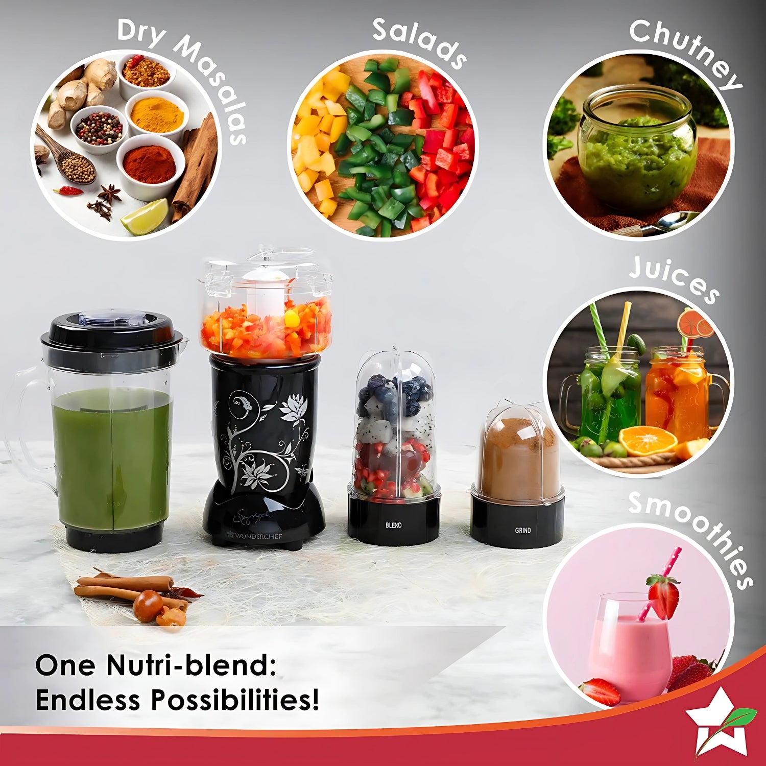Wonderchef 63152745 Nutri-Blender CKM – Black_4