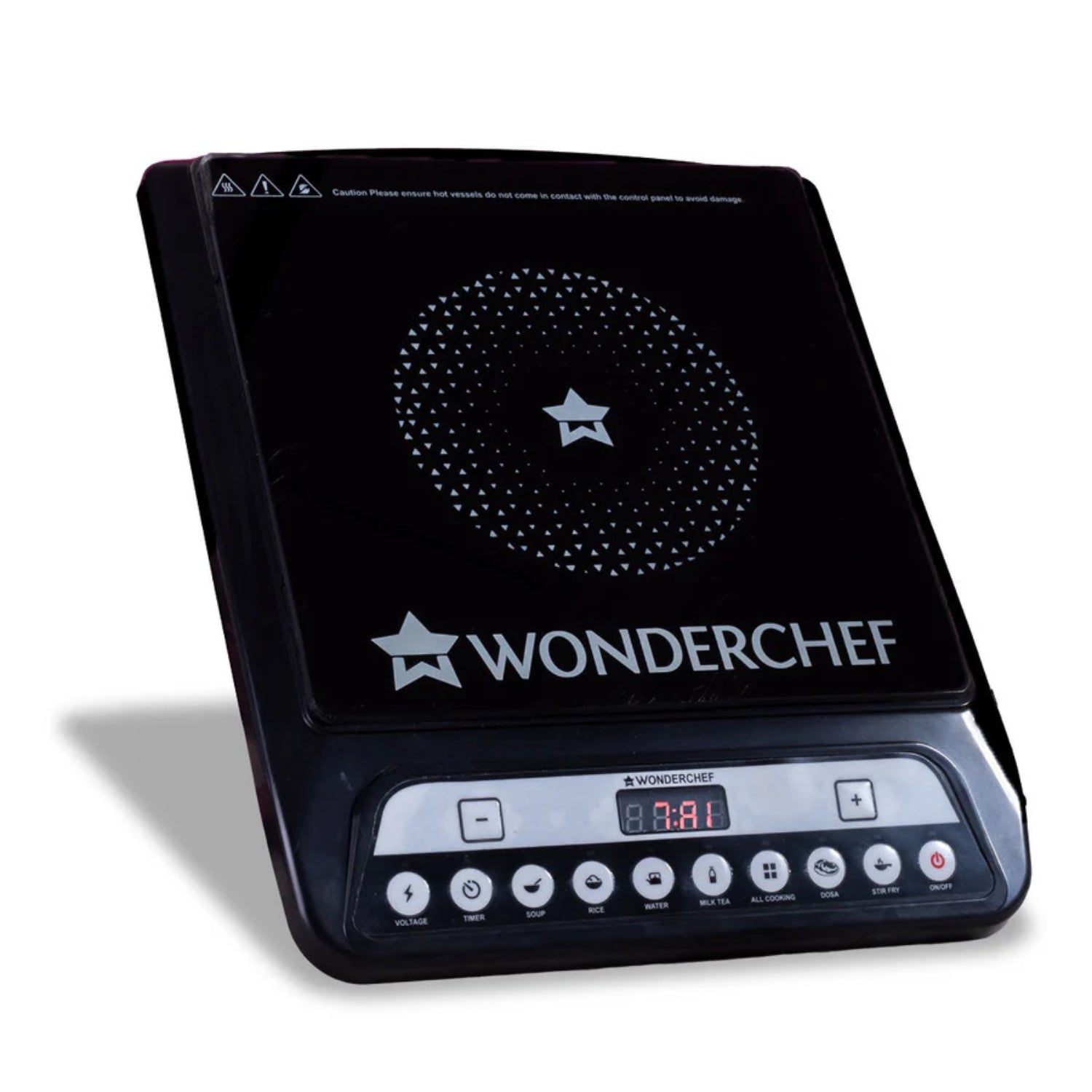 Wonderchef  63154814 Power Induction Cooktop 1400 Watts - Black_1
