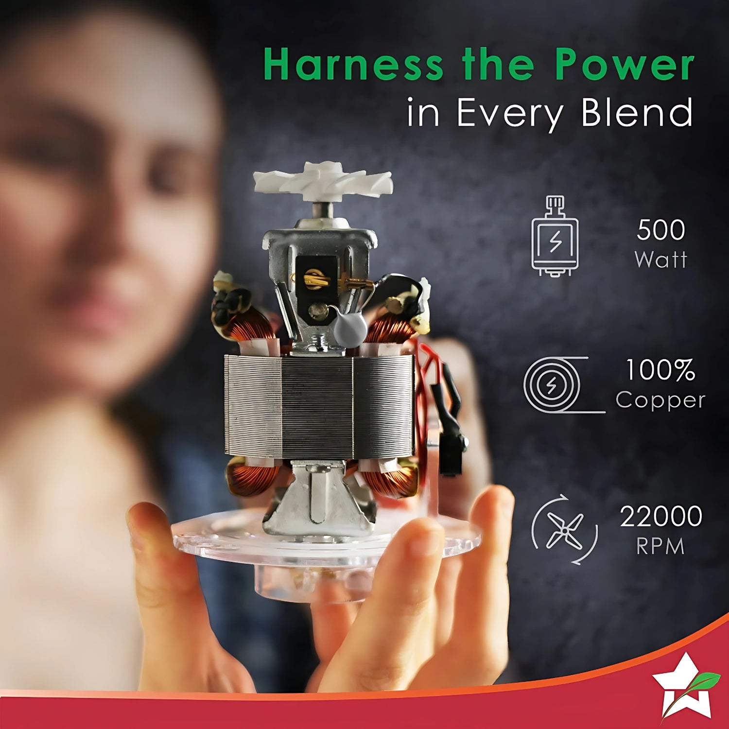 Wonderchef 63154888 Nutri 400 Watts - Blend Red_4
