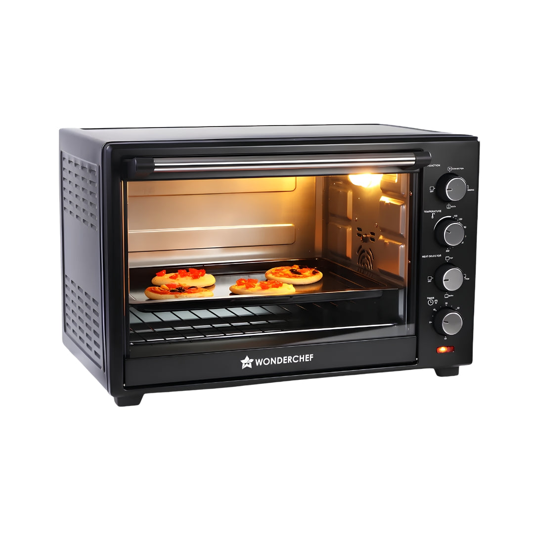 Wonderchef 63154954 OTG 48 L - Black Front_View