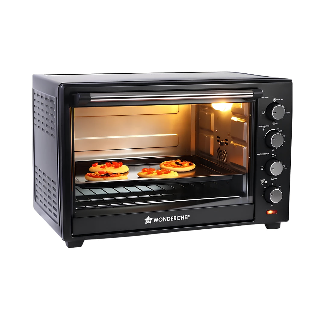 Wonderchef 63154955 OTG, Grill 60 L - Black_Front View