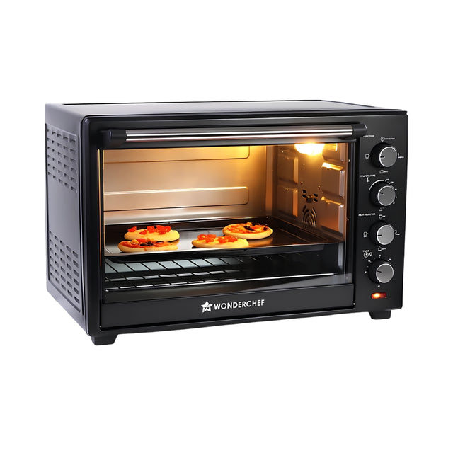 Wonderchef 63154955 OTG, Grill 60 L - Black_Front View