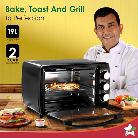 Wonderchef 63155033 OTG Oven Toaster Griller 19 L - Black_2