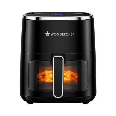 Wonderchef Evita 5 Ltr Air Fryer – Black_Front View