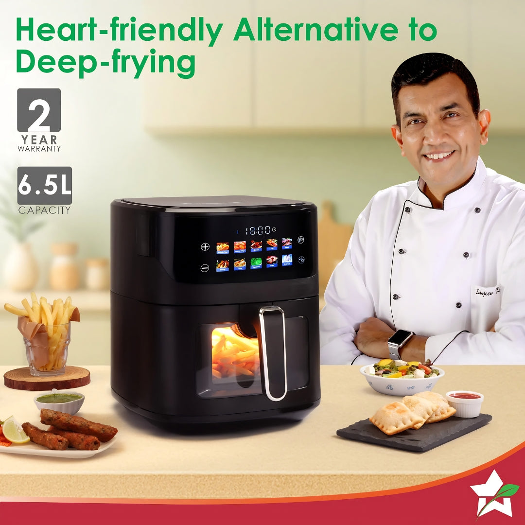 Wonderchef Evita 6.5 Ltr Air Fryer – Black_2