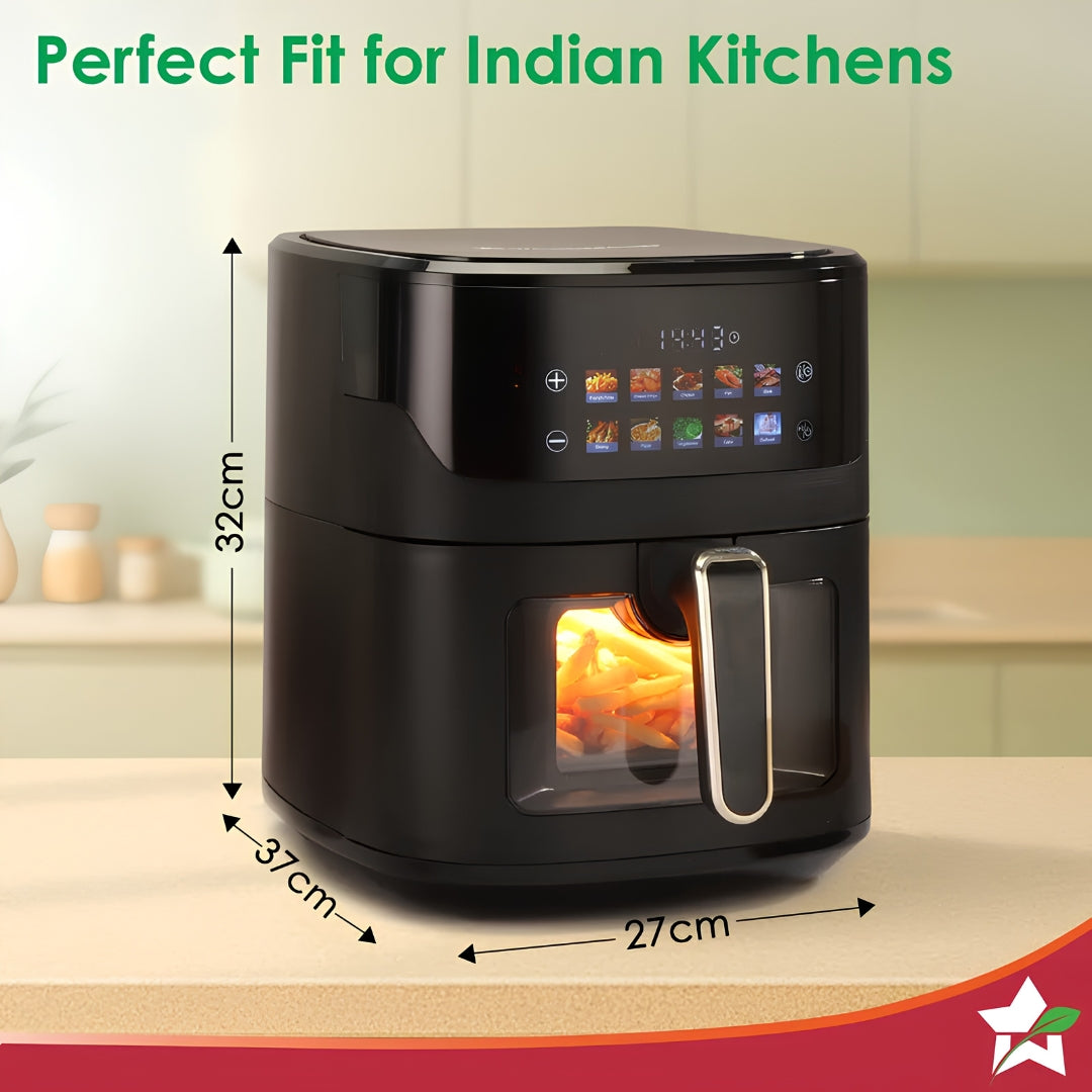 Wonderchef Evita 6.5 Ltr Air Fryer – Black_5