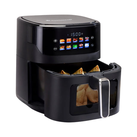 Wonderchef Evita 6.5 Ltr Air Fryer – Black_Front View