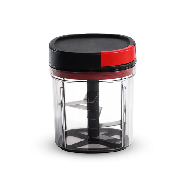 Wonderchef Glory String Vegetable Chopper with 6 Sharp SS Blade 900 ml - Black_1