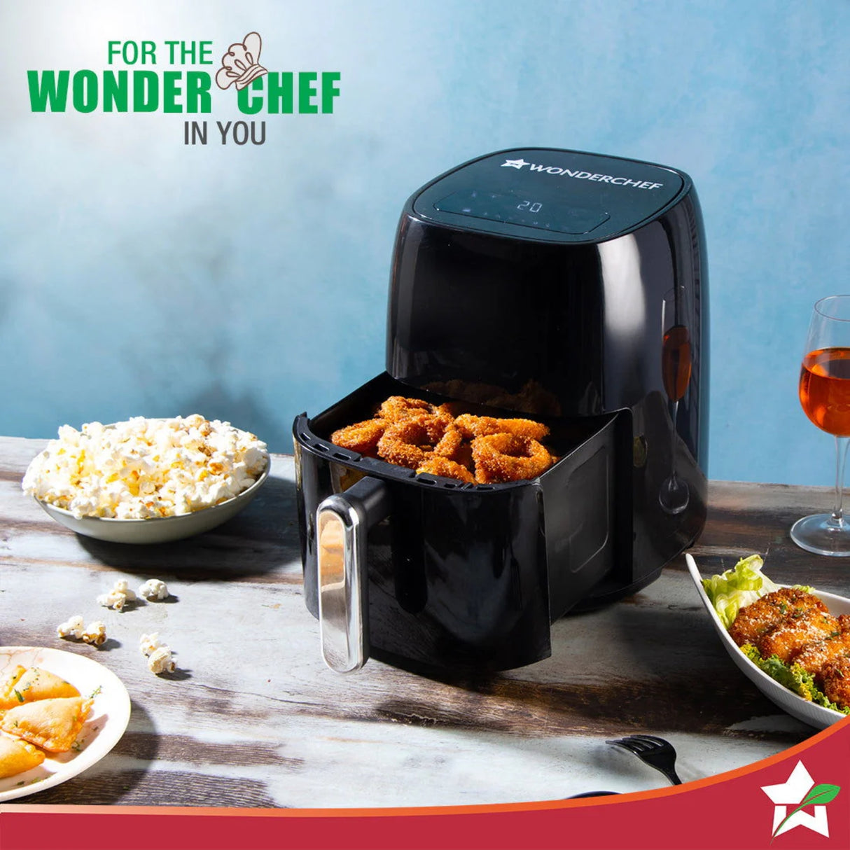 Wonderchef Neo Digital Air Fryer 4.5 L - Black_4
