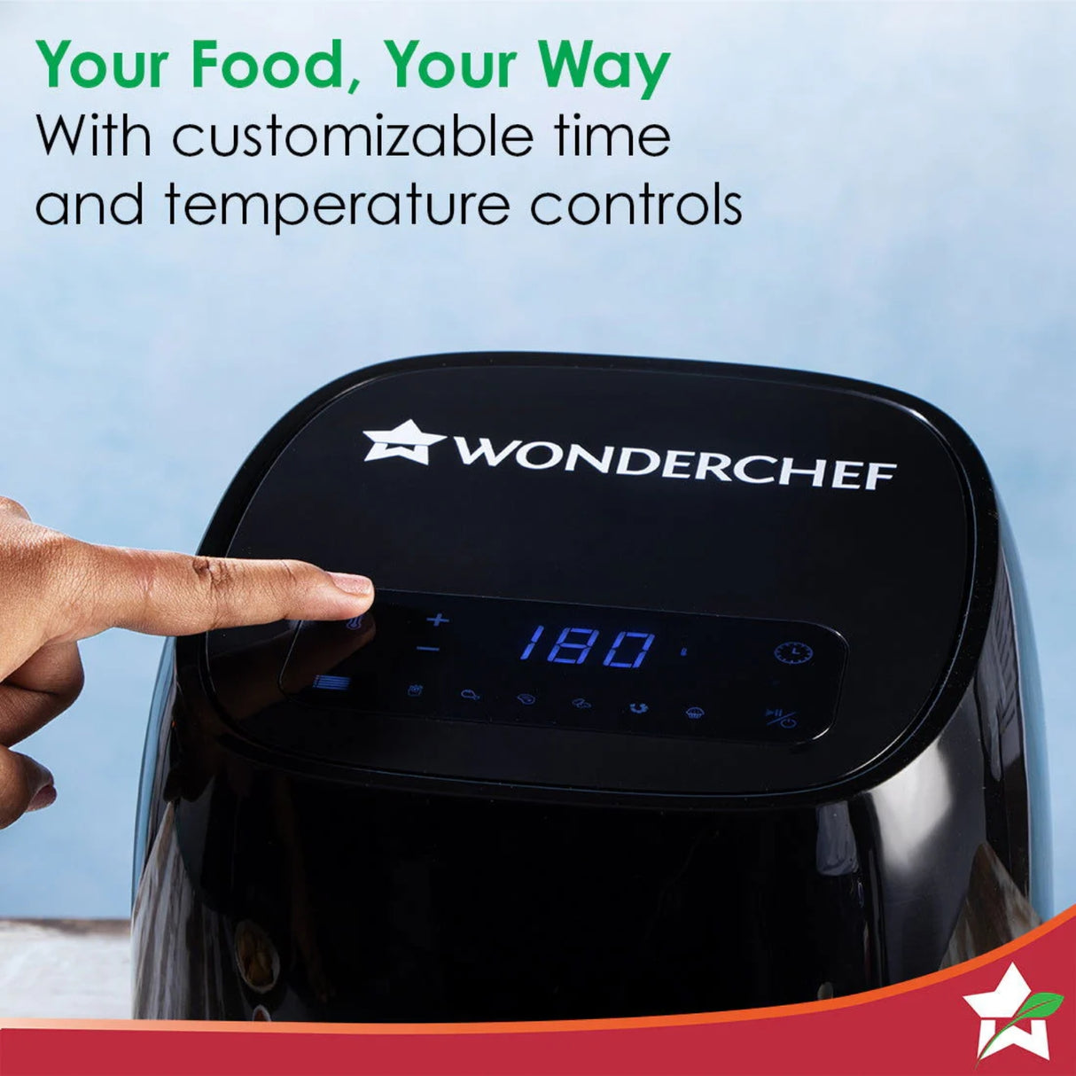 Wonderchef Neo Digital Air Fryer 4.5 L - Black_6