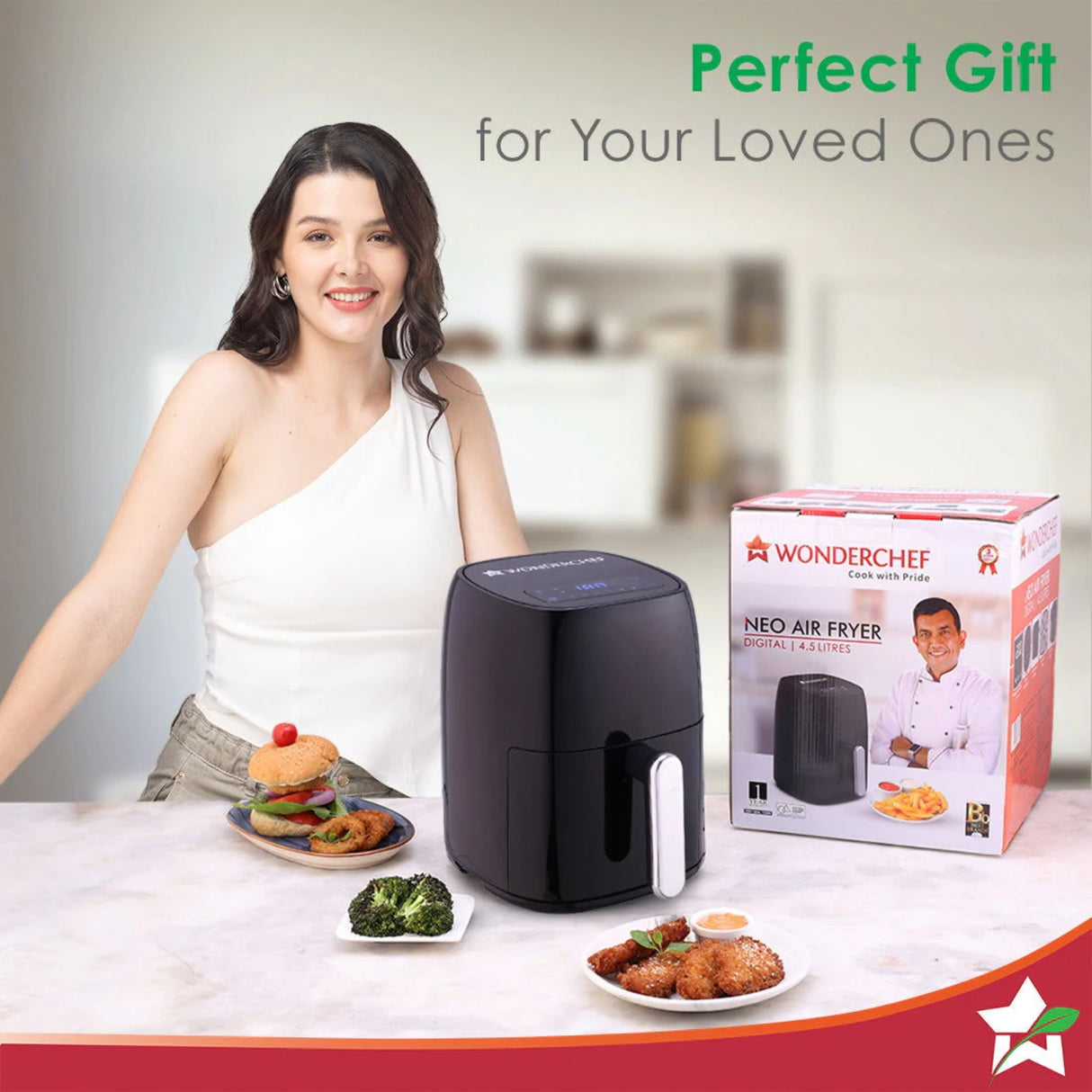 Wonderchef Neo Digital Air Fryer 4.5 L - Black_7