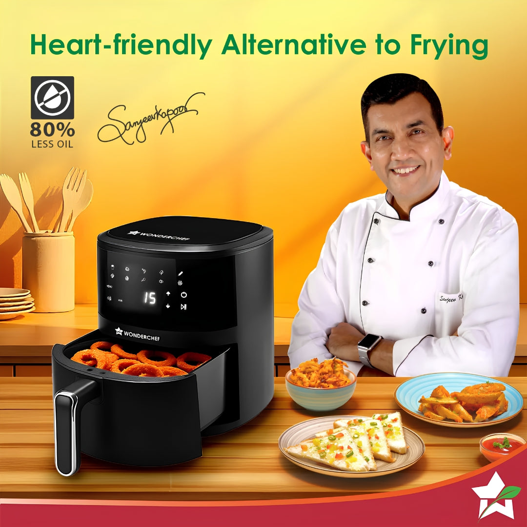 Wonderchef Neo Pro Digital Air Fryer 4.5 L - Black_3