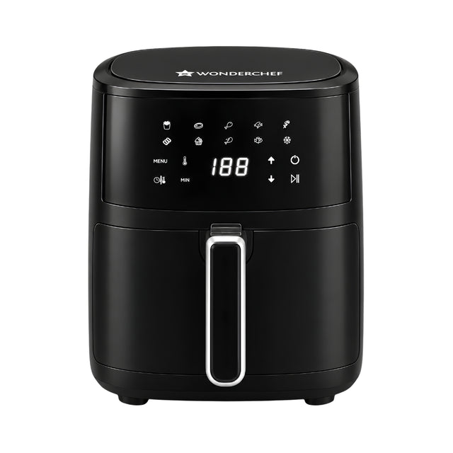 Wonderchef Neo Pro Digital Air Fryer 4.5 L - Black_Front View