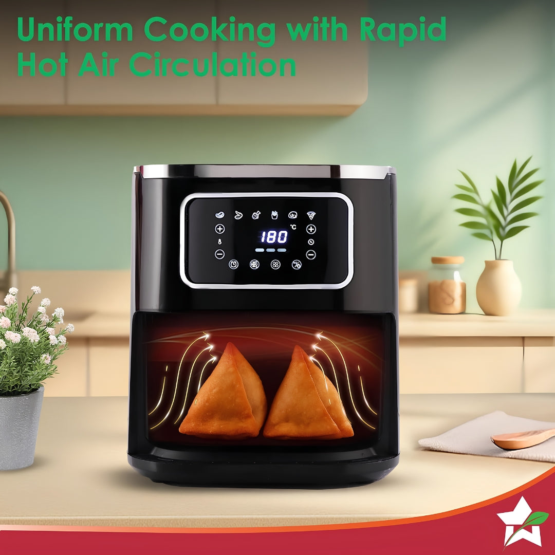 Wonderchef Platinum Plus Digital Air Fryer 5 L - Black_8