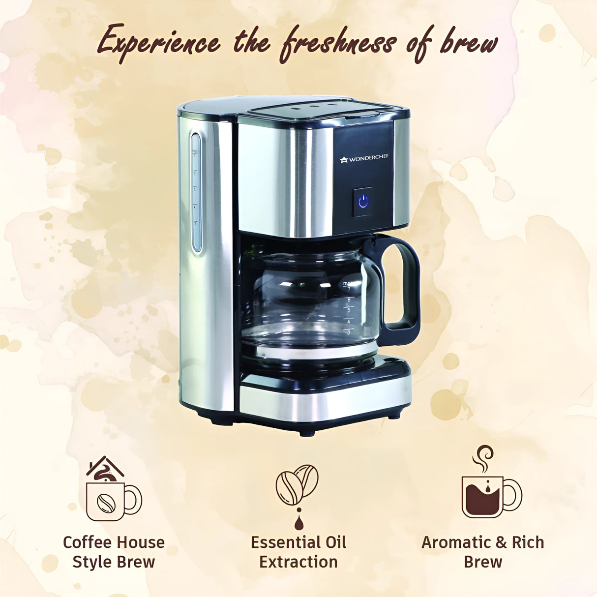 Wonderchef Regalia Brew Coffee Maker 700 ml – Black_7