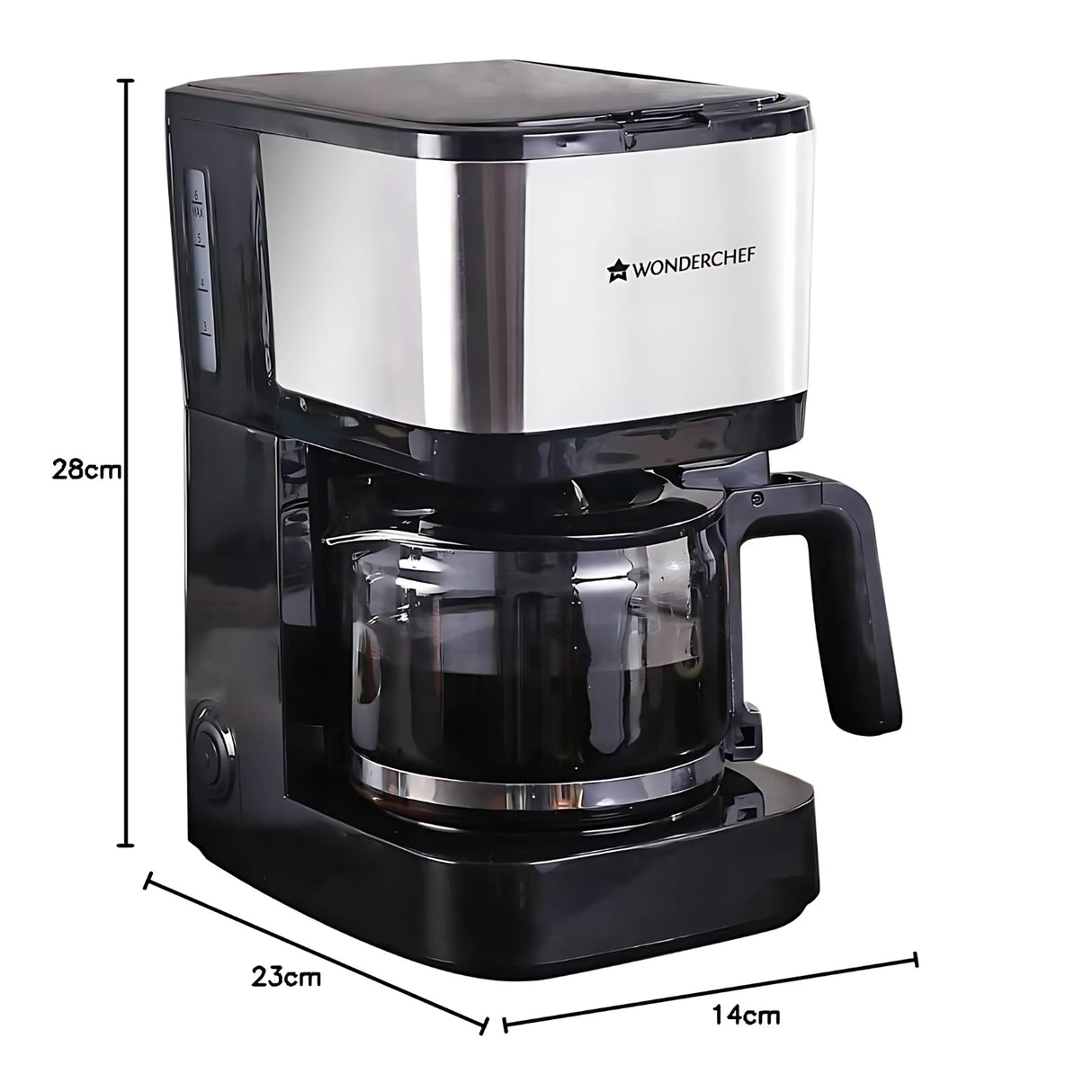Wonderchef Regalia Brew Pronto Coffee Machine 750 ml - Black_7