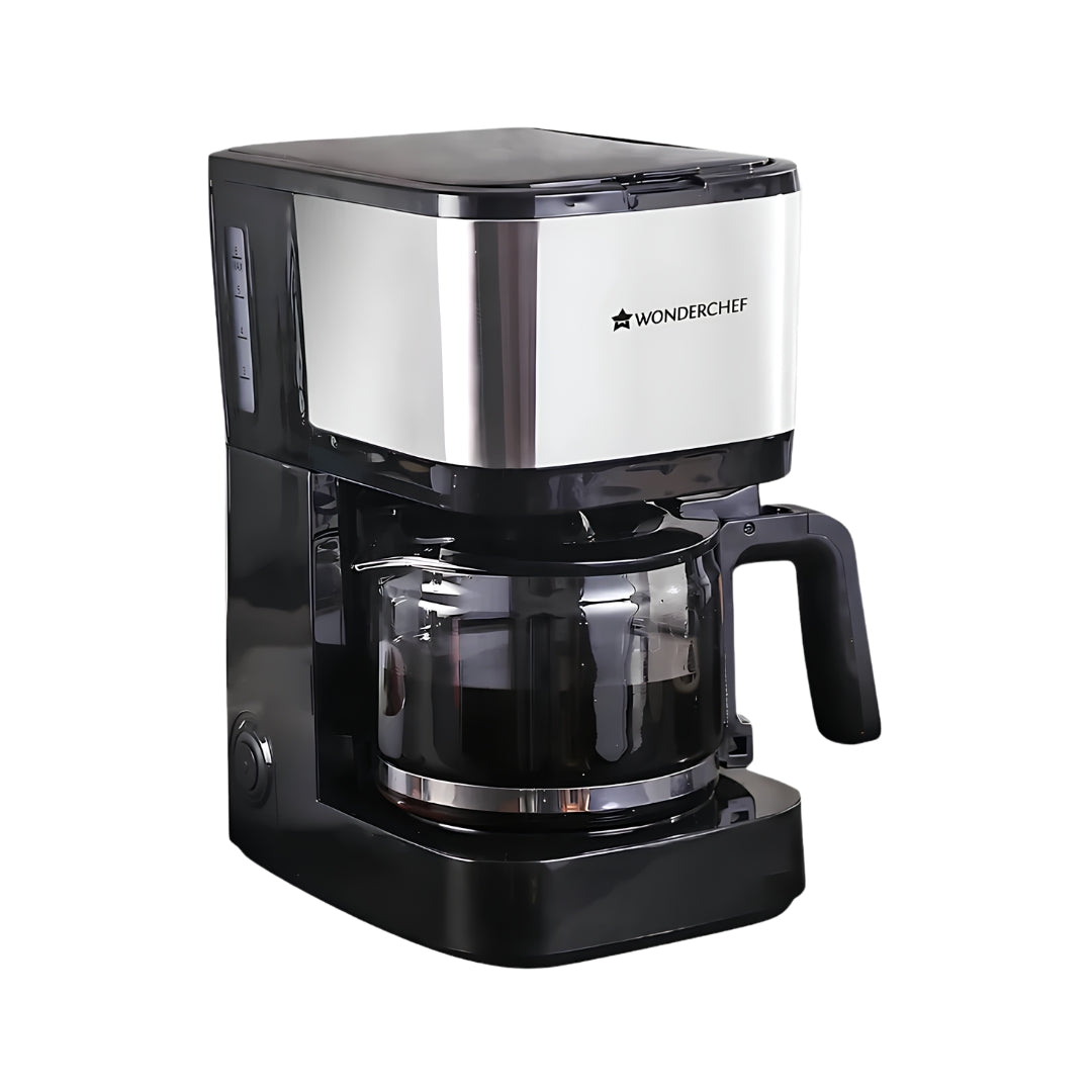 Wonderchef Regalia Brew Pronto Coffee Machine 750 ml - Black_Front View