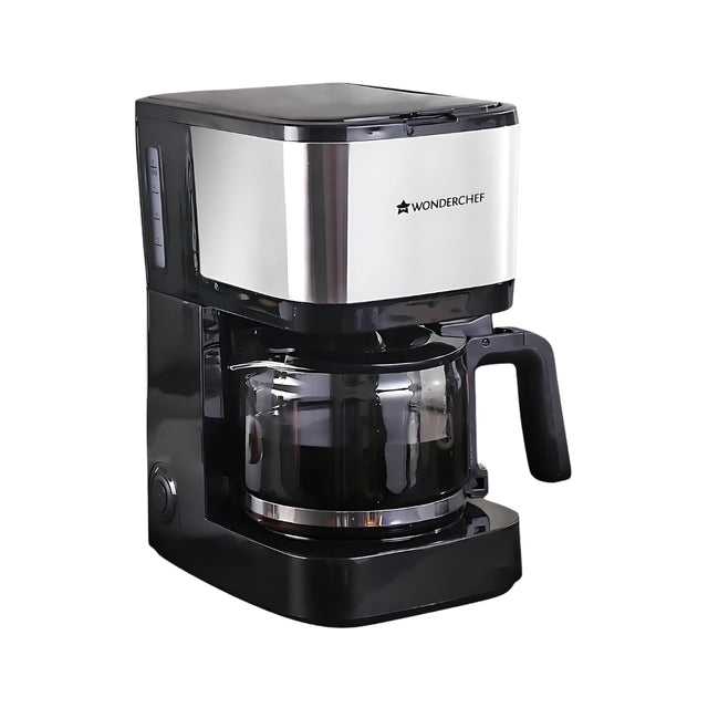 Wonderchef Regalia Brew Pronto Coffee Machine 750 ml - Black_Front View