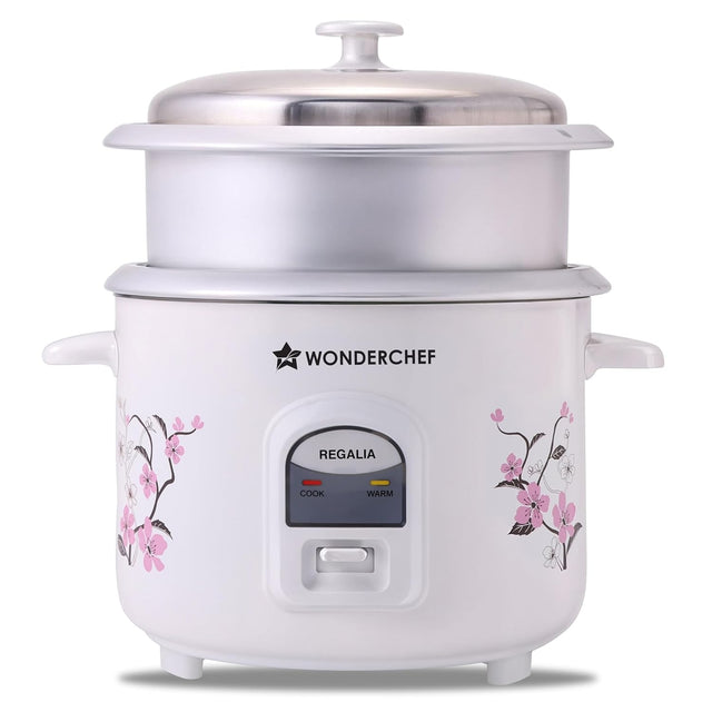 Wonderchef Regalia Electric Rice Cooker 1.8 L - White_1