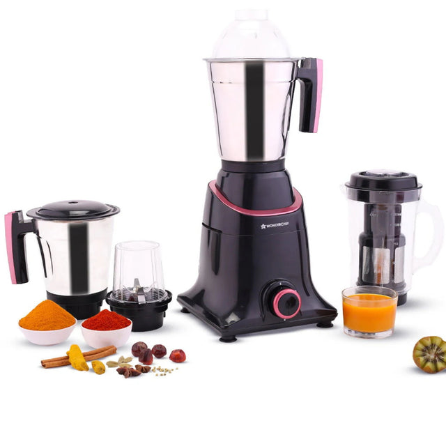 Wonderchef Select MG-750 Mixer Grinder 750 Watts – Black_1