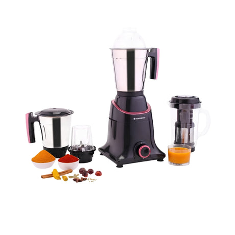 Wonderchef Select MG-750 Mixer Grinder 750 Watts – Black_Front View