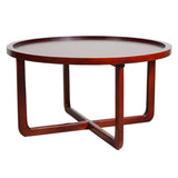 Wylam Wooden Coffee Table - Light Walnut Finish