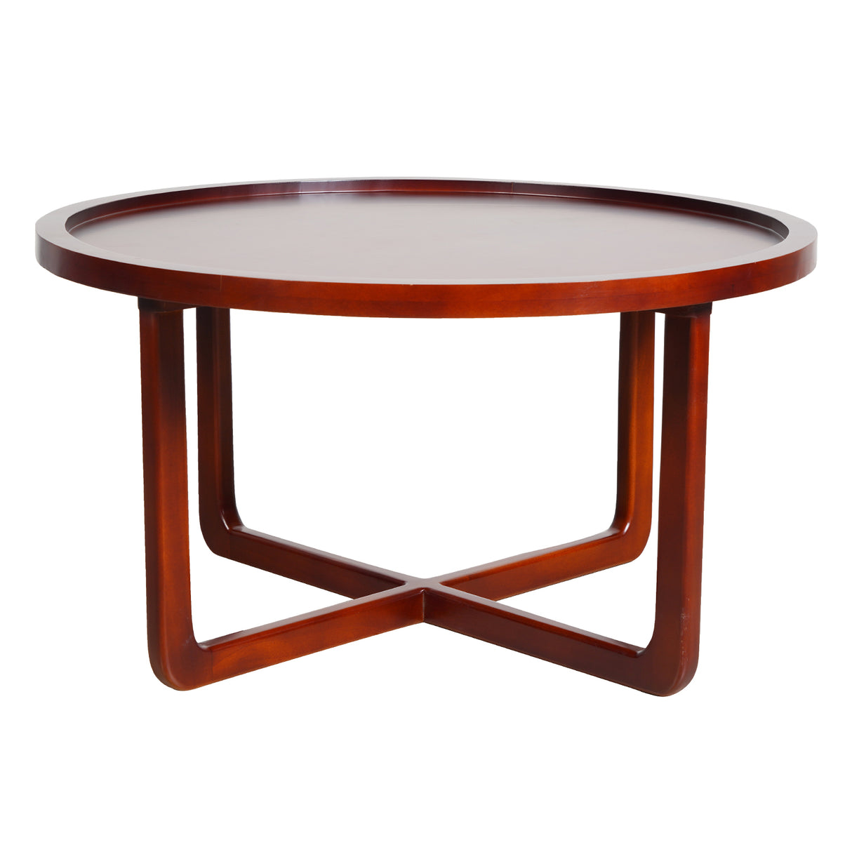 Wylam Wooden Coffee Table - Light Walnut Finish
