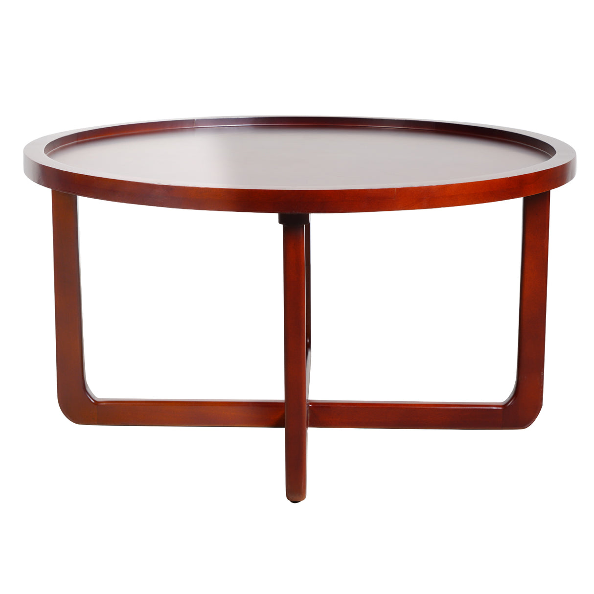 Wylam Wooden Coffee Table - Light Walnut Finish