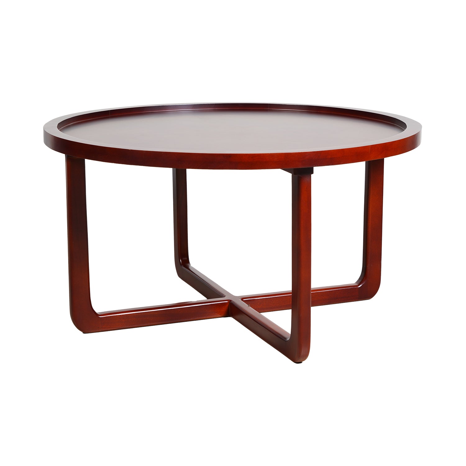 Wylam Wooden Coffee Table - Light Walnut Finish_1