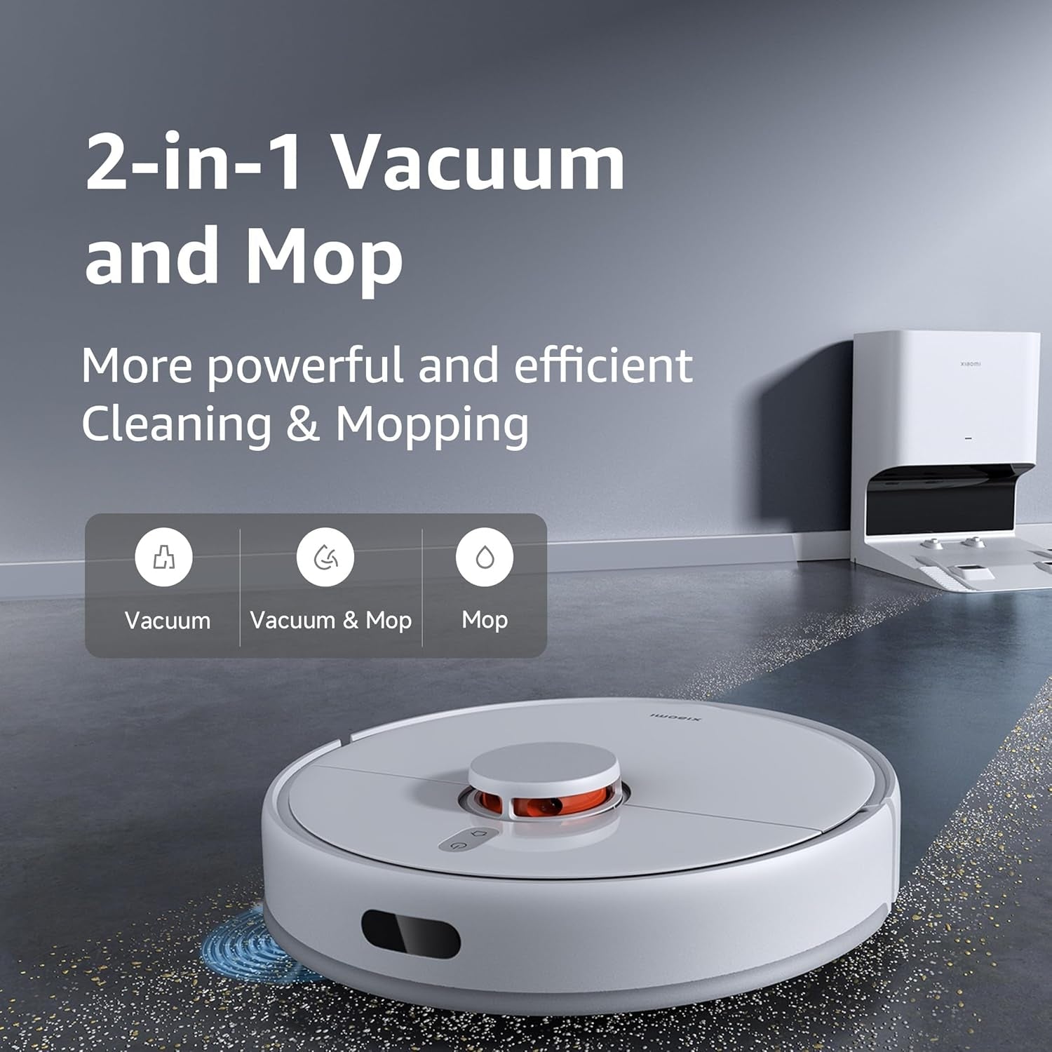 Xiaomi X10 Robot Vacuum Cleaner 4000 Pa - White_5
