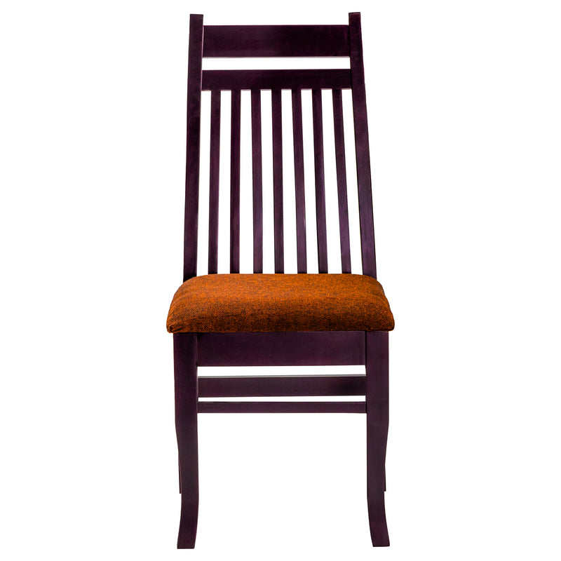 Yara Pro Contemporary Dining Chair - Light Walnut Finish