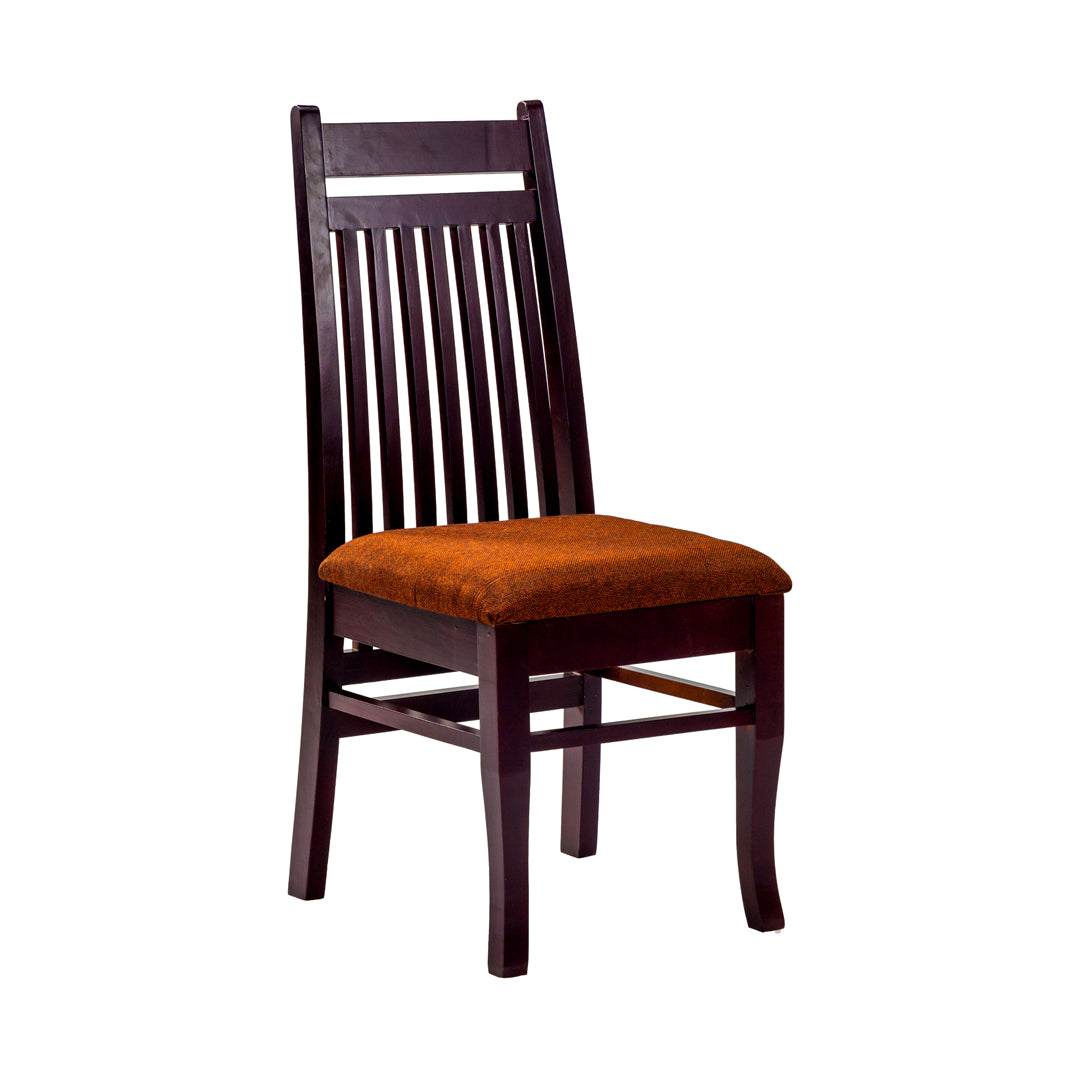 Yara Contemporary Dining Chair - Light Walnut Finish_1
