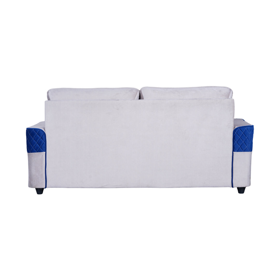 York Comfort Fabric Sofa 3-Seater - Light Grey_4