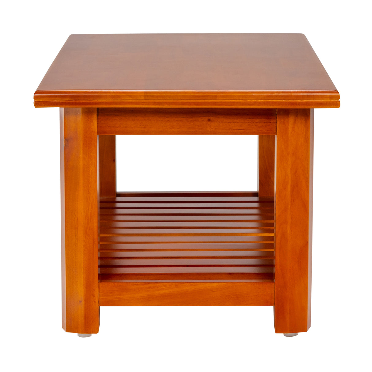 Yuba Wooden Coffee Table - Teak Finish_3