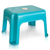 Settle Zenith Plastic Foot Stool - Pearl Light Blue