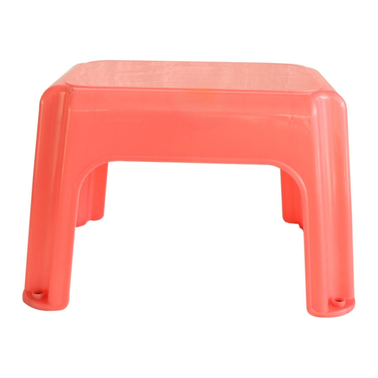 Settle Zenith Plastic Foot Stool - Pearl Pink