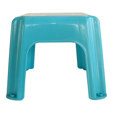 Settle Zenith Plastic Foot Stool - Pearl Light Blue
