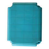 Settle Zenith Plastic Foot Stool - Pearl Light Blue
