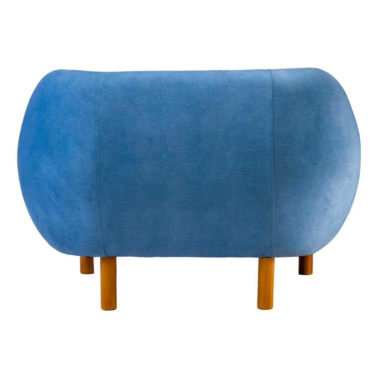 Zurich Pro Modern Fabric Sofa 1 Seater - Blue