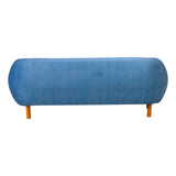Zurich Pro Modern Fabric Sofa 3 Seater - Blue