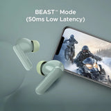 Boat Airdopes Ultra Plus True Wireless Earbuds - Olive Slate