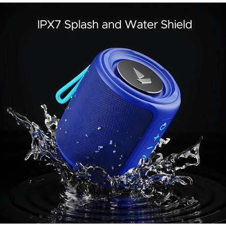 Boat Stone 352 Portable Bluetooth Speaker 10W RMS - Vibing Blue