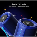 Boat Stone 352 Portable Bluetooth Speaker 10W RMS - Vibing Blue